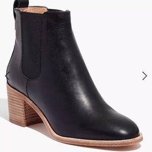 Madewell Black Ankle Boots